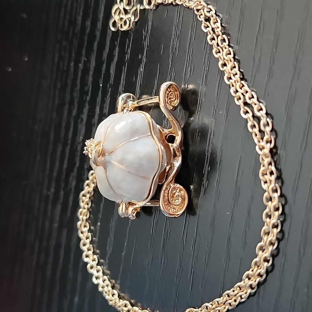 Disney's Cinderella Carriage Inspired Locket Necklace - Picture 1 of 5